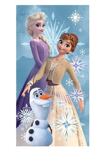 Frozen beach towel swimming - frozen,