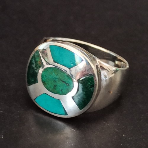 Vtg eilat ring silver israel - vtg,