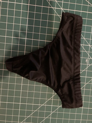 Brand new black velvet - black,