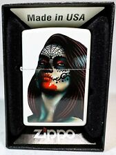 Zippo Lighter Day Of The Dead Lady