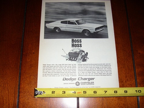 1966 dodge hemi charger - 1966,
