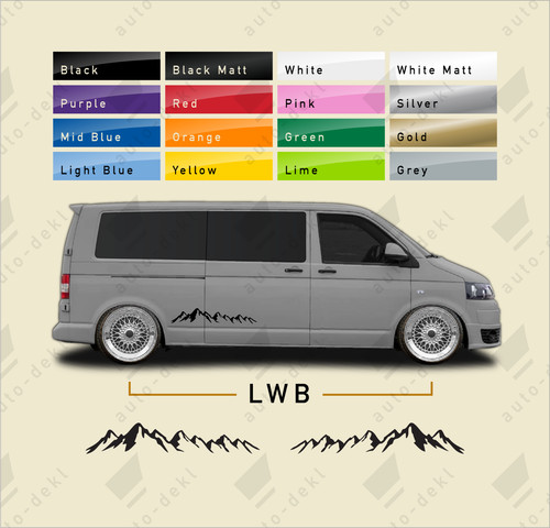 Fits transporter lwb - fits, t6