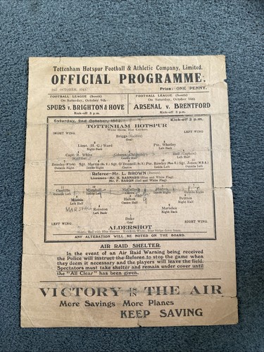 Tottenham aldershot 10 42 - tottenham, v