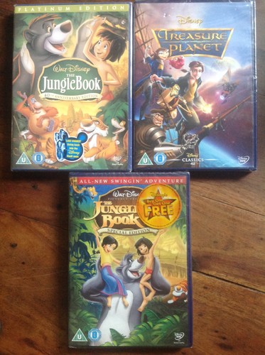 Jungle book dvd - book, 2