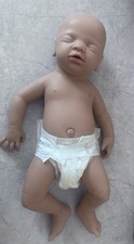 IVITA Full Body Silicone Reborn Baby Doll Newborn 47cm