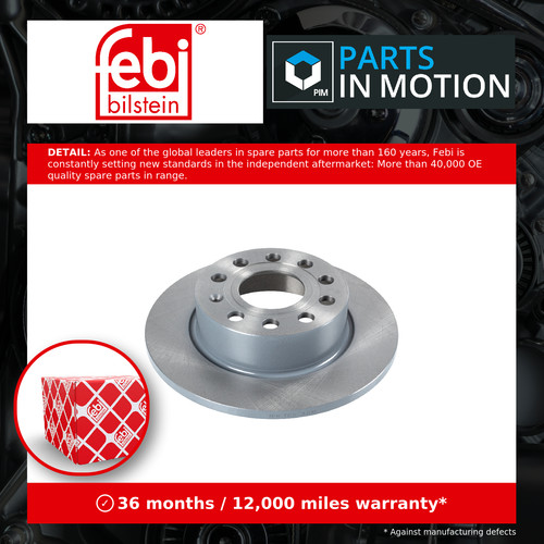 Brake discs pair solid - 2x,
