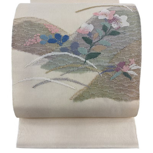 Japanese silk fukuro - silk, obi