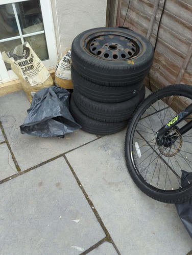 Steel wheels tyres with - steel,