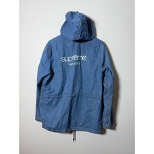 2014SS Supreme Hooded Denim
