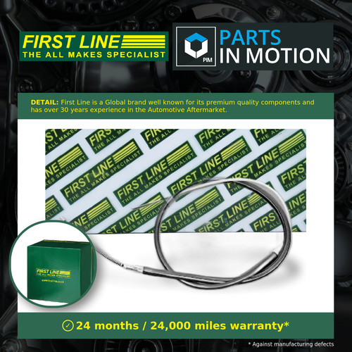 Handbrake cable fits passat - handbrake,