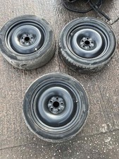 Smoothy Steel Wheel Blk 5x120 ET35 fits Transporter T5 T6 x 3