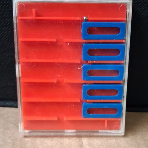 Vintage handheld sliding ball - vintage,