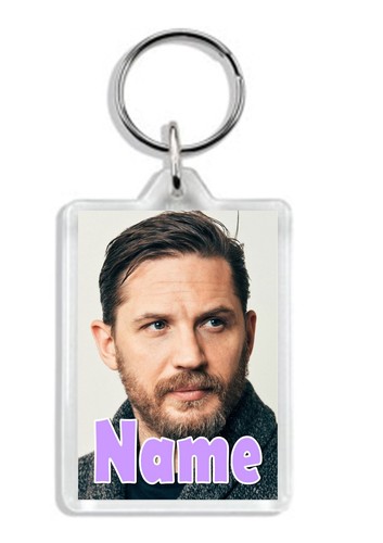 Personalised tom hardy keyring - personalised,