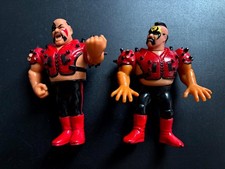 Vintage Hasbro WWF Legion of Doom LOD Hawk & Animal Wrestling Action Figures
