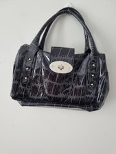 Casa Di Borse Grey Croc Effect