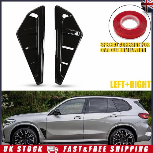 Gloss black side - wing, flow