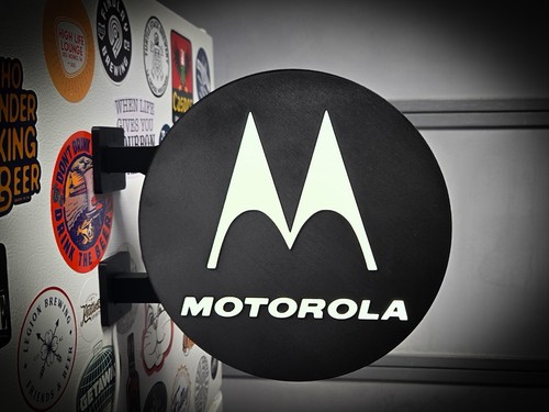 Motorola round led light box - motorola,