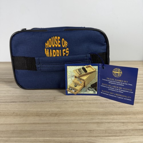 House marbles travel games - house,