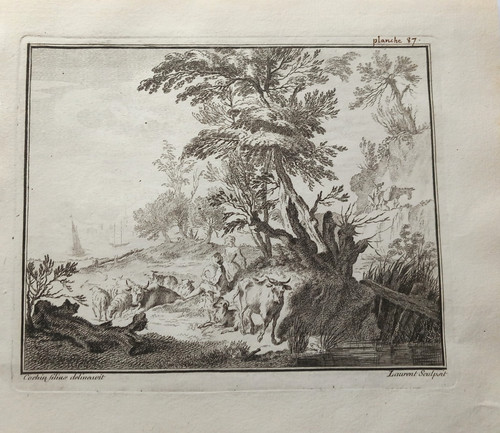 18thc french pastoral - 18thc.,