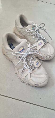 Skechers lites white lace up - white,