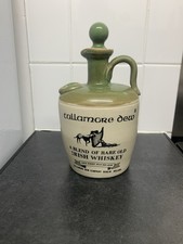Tullamore Dew Irish Whiskey Stoneware Jug