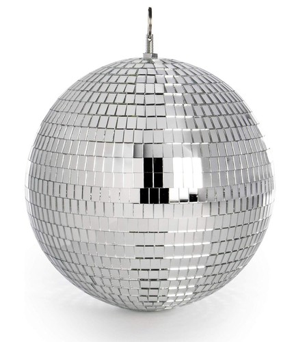 Mirror disco ball 30cm - mirror,