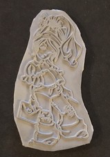 Girl holding card - , envelope
