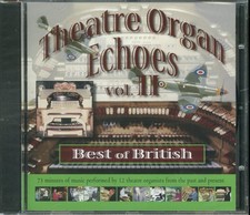 THEATRE ORGAN ECHOES 2: Best of British CD (2007) [NEW & SEALED] Organ