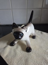 Winstanley Kensington Pottery Siamese Kitten Figurine Early Piece Signed