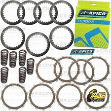 Apico Clutch Kit Steel Friction Plates & Springs For Honda CRF 450X 2005-2016