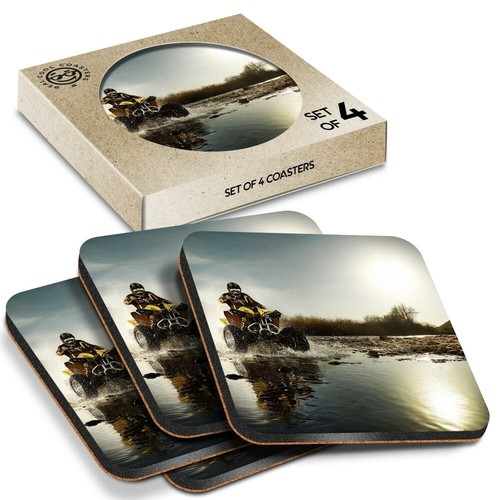 Boxed square coasters - x,