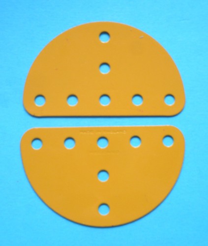Two meccano yellow - two,