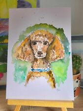 Standard Poodle pen and