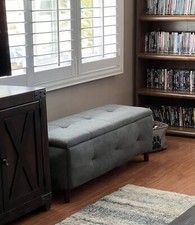 Footstool With Storage Space