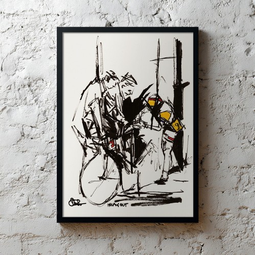 Original painting signed - original,
