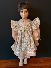 Large Porcelain Collector Doll