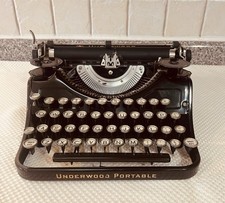 Vintage Underwood Typewriter Portable