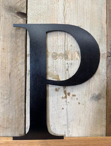 Rustic inch black metal - rustic,