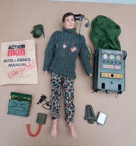 Vintage palitoy action man - action,