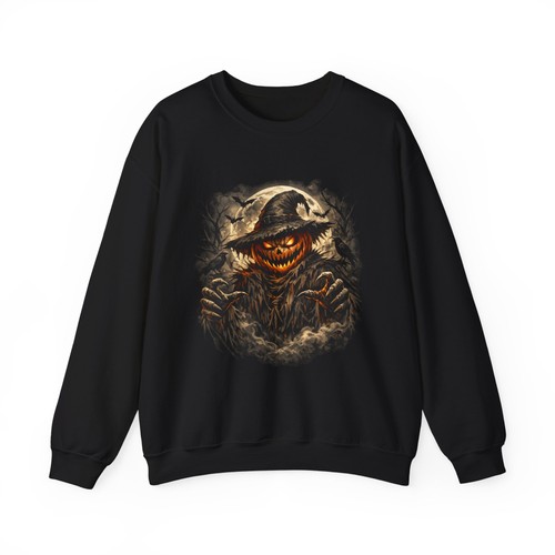 Scary pumpkin scarecrow - pumpkin,