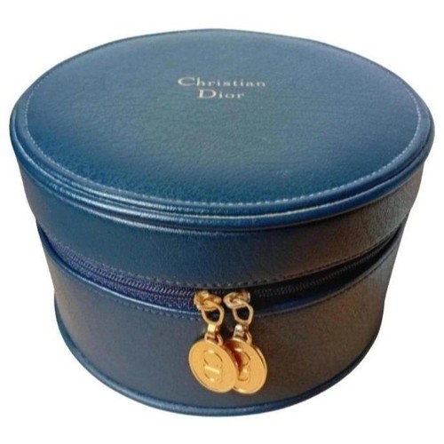Christian dior navy leather - dior,