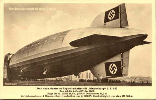 Hindenburg 129 zeppelin - hindenburg,