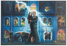 ADDAMS FAMILY PINBALL POSTER