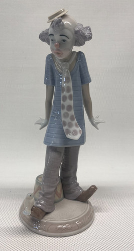 Lladro clown circus days - circus,