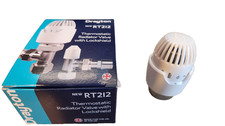Drayton RT212 TRV  Sensing Head - White - Thermostatic Head Only