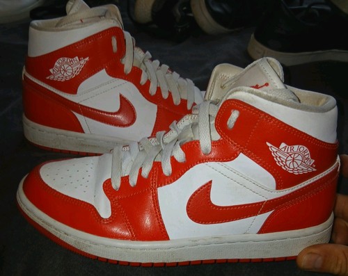 Nike air jordan white - nike, white/red