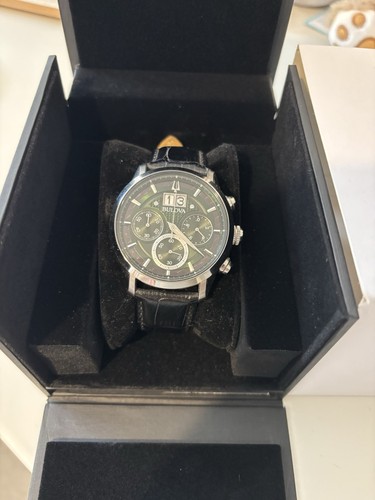 Bulova sutton big date green - big,