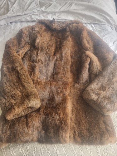 Vintage real fur coat - real, korean