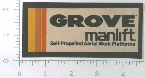 Vintage grove manlift - manlift, aerial