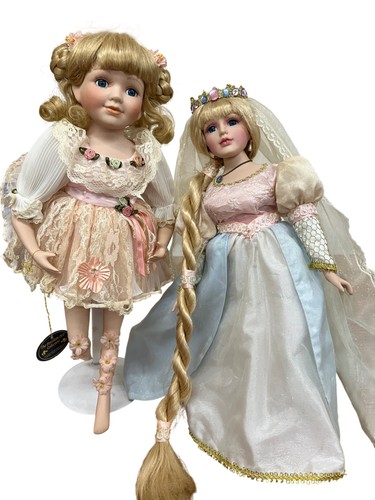 Porcelain doll collection - doll,